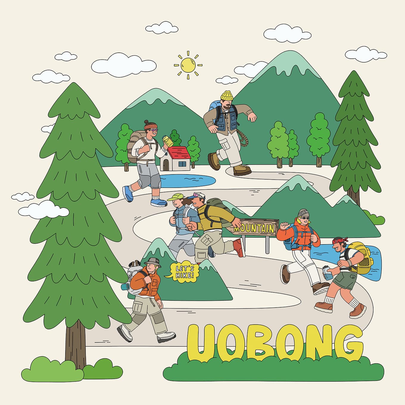 우오봉 - 산행 트레일 탐험 앱